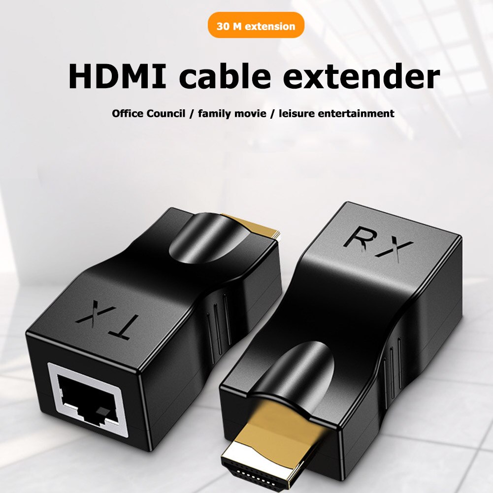 HDMI Range Extender 30M Single Lan 2Kx4K