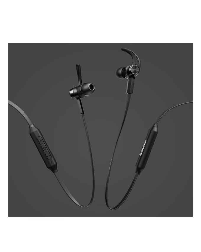 Baseus Encok S06 Magnetic Bluetooth In-Ear Earphone - Black - Image 3