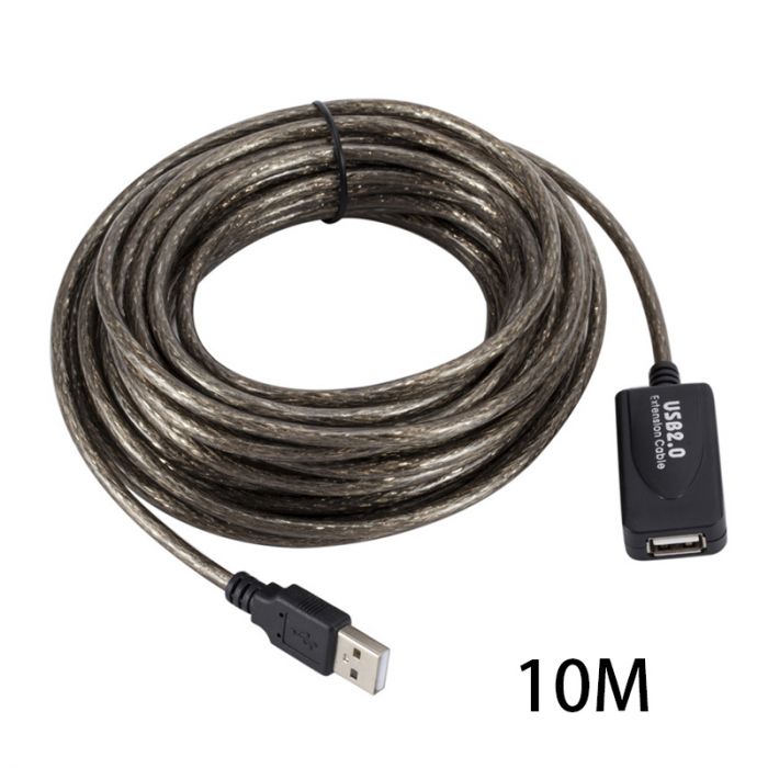 Usb Extensoin Male To Female 2.0 10m With Ic