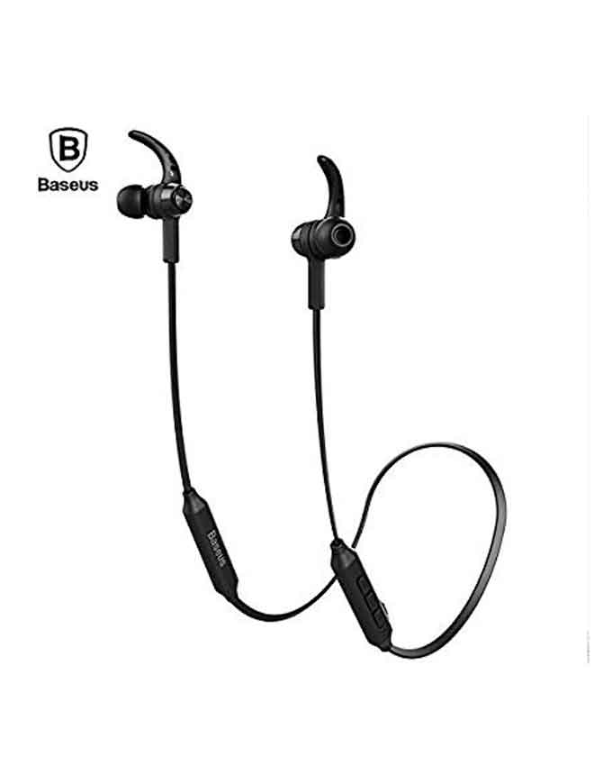 Baseus Encok S06 Magnetic Bluetooth In-Ear Earphone - Black