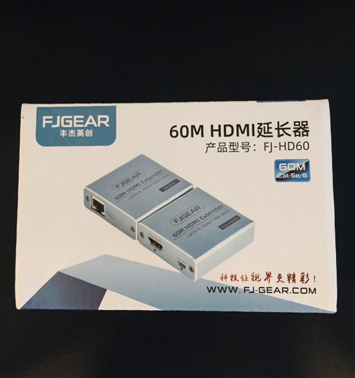 FJGEAR-FJ-HD60 60M HDMI Extender HD