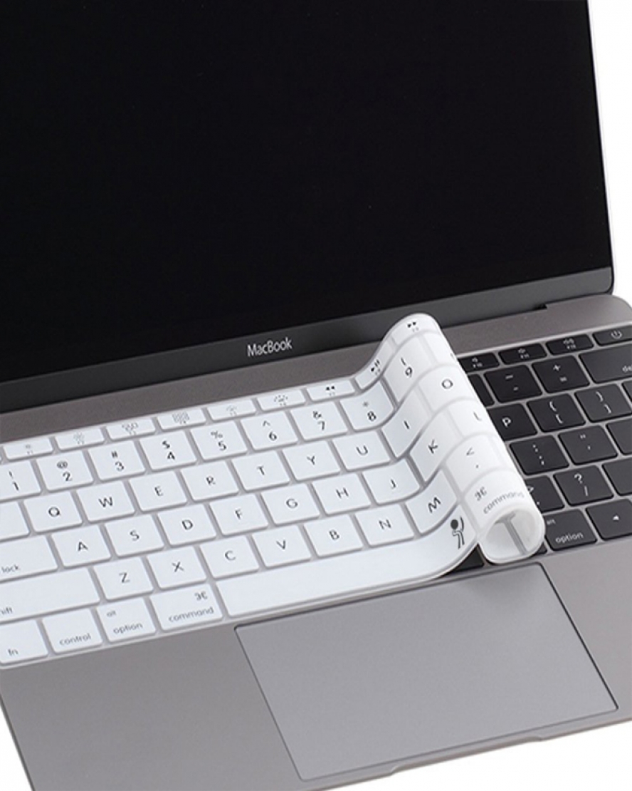Macbook Pro 17 Inch Color Key Skin - White - Image 3