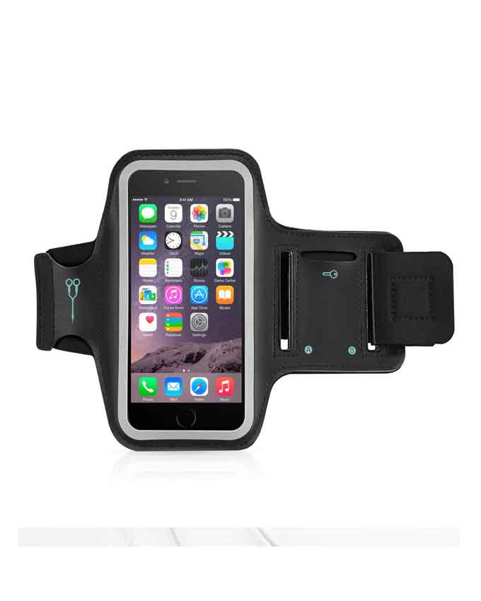 Mobile Sports Running Arm Band - Black