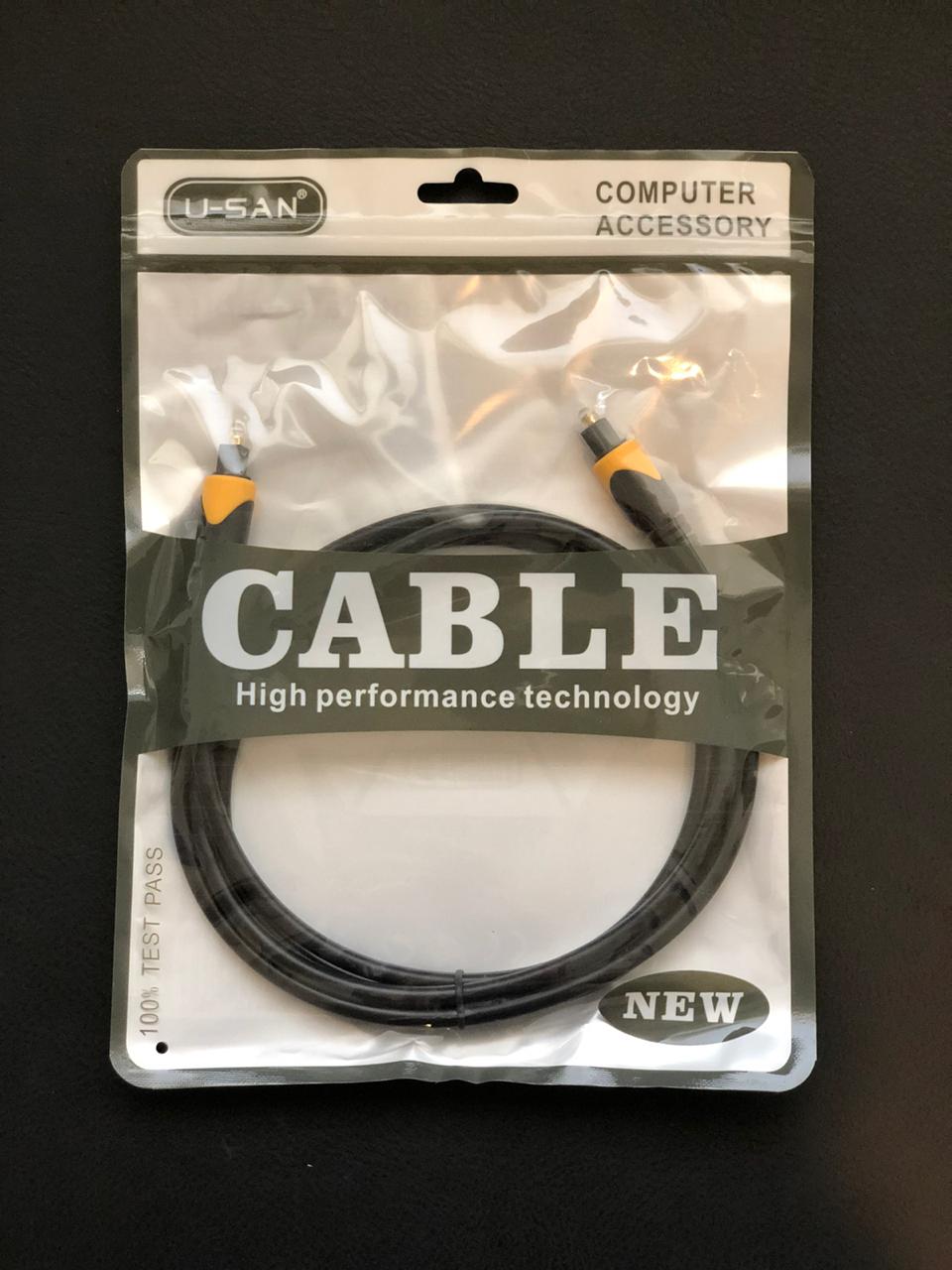 U-SAN HDMI OPTICAL CABLE 5M GOOD QUALITY