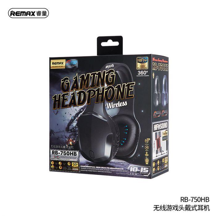 REMAX Wireless EDR Gaming Headphone RB-750HB