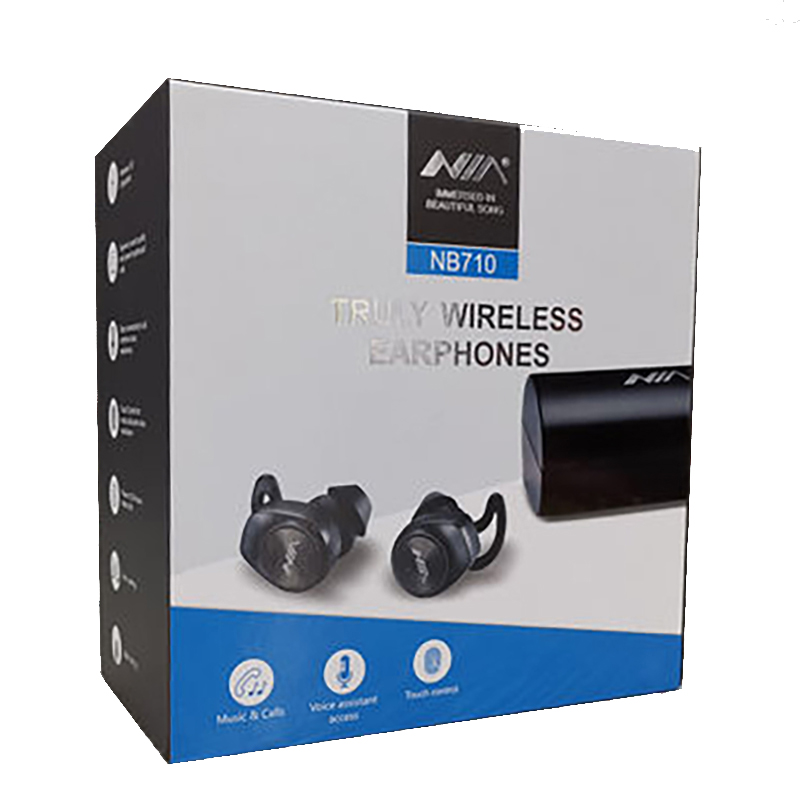 NIA NB710 TWS BLUTOOTH EARBUDS WITH TOUCH SENSOR HIGH QUALITY
