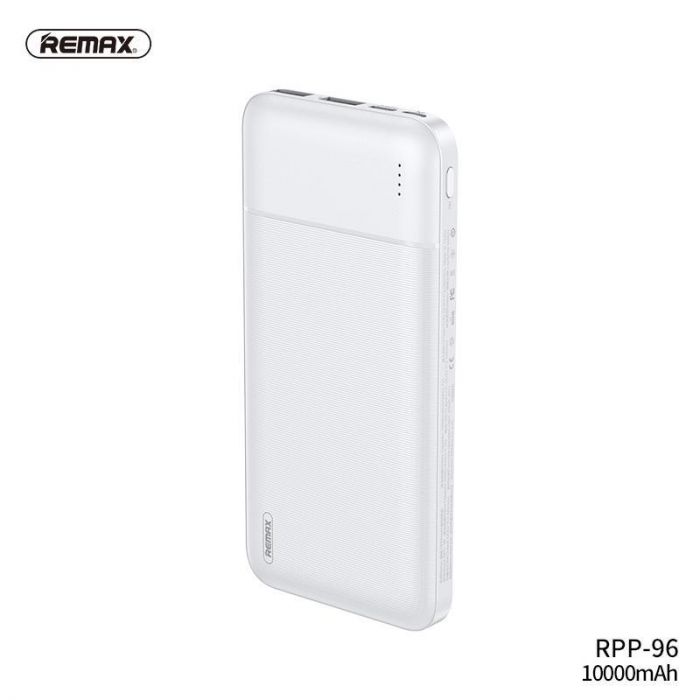 REMAX Lango Series 10000mAh 2USB Power Bank RPP-96 - White