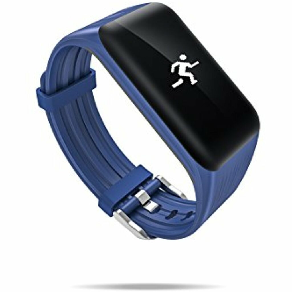 K1 BLUE BLOOD PRESSURE WATERPROOF BLUETOOTH FITNESS BRACELET HEART RATE MONITOR