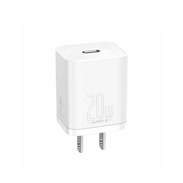 Baseus Super Si Quick Charger 1C 20W CN White