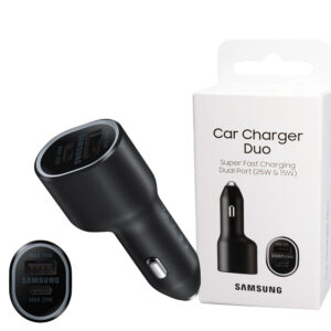 SAMSUNG Car Charger FAST CHARGING 3.0 TYPE C 25W AND USB A 15W