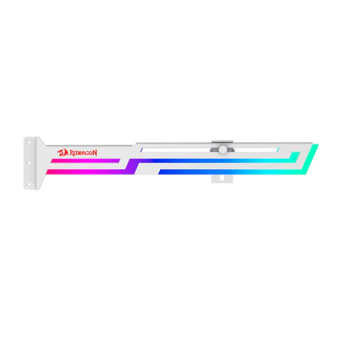Redragon GCPO3 White Graphics Card Gpu Support Bracket - Image 2