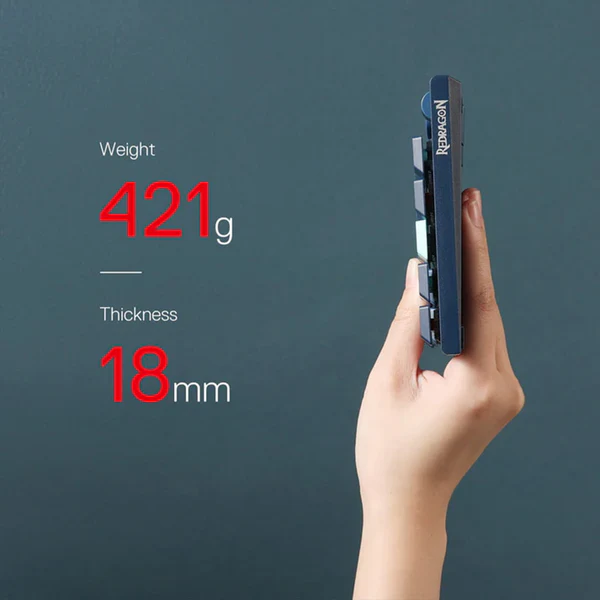 Redragon-K632-Horus-PRO-Blue-Wireless-RGB-Mechanical-Keyboard-Thinness