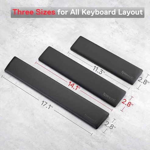 Redragon P036 Meteor Medium 87 Keys Keyboard Wrist Rest Pad - Image 3